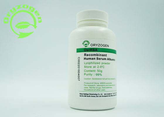 A albumina humana de recombinação de CAS 70024-90-7 TEM com menos do que a endotoxina 0.125EU/Mg
