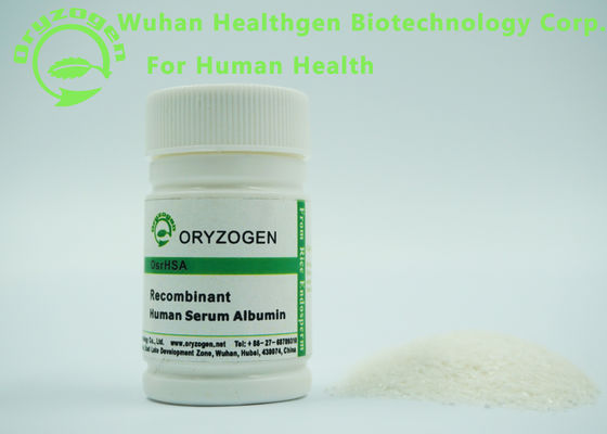 A albumina de soro humana de Oryzogen da pureza alta TEM o peso molecular da cultura celular 66.5KD