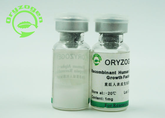 Brancos epidérmicos do fator de crescimento de EGF liofilizados pulverizam com endotoxina menos de 1,0 UE/magnésio