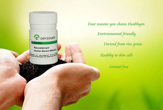 Pureza livre animal dos cuidados com a pele 99% da albumina com baixa endotoxina menos do que 0.125EU/mg