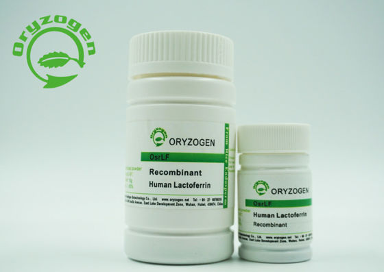 RhLF humano de recombinação derivado planta do Lactoferrin de Lacto Ferrin com endotoxina menos de 20 UE/magnésio