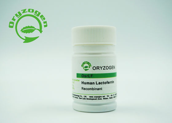 Lactoferrin de recombinação Lyophiized da maior de 95% pureza do antibacteriano com sal inorgánico