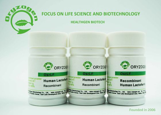 O Lactoferrin humano de recombinação Russetish da pureza maior de 95% liofilizou o pó 80KD