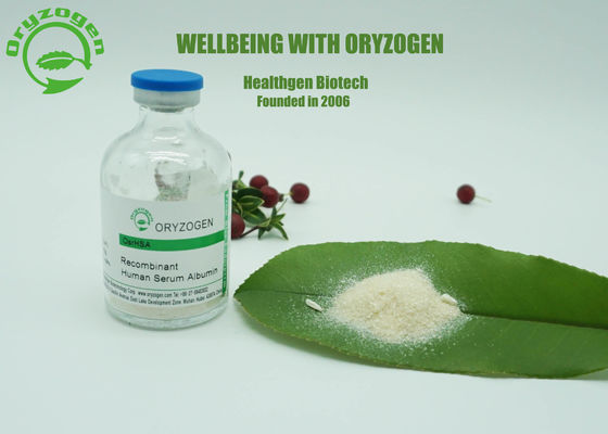Origem de planta orgânica antienvelhecimento humana de recombinação bege clara da albumina de soro 66.5kD