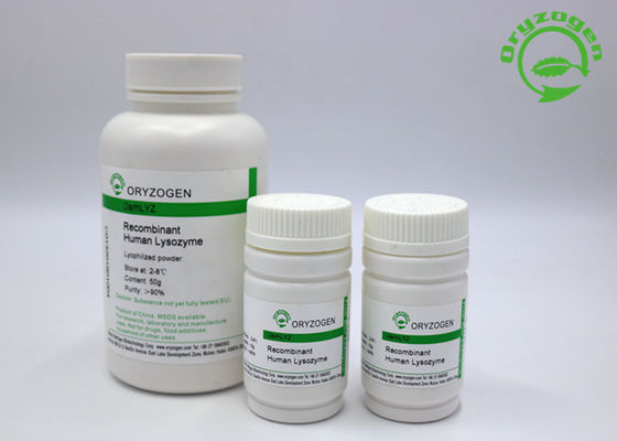 O Lysozyme de recombinação Lyz do tratamento da diarreia liofilizou o pó 50g