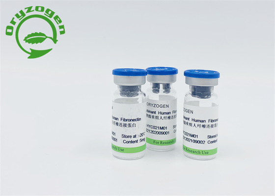 Fibronectin FN liofilizou o pó para a nutrição da pele